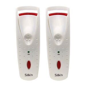 Silk'n 2 Pack Heated Eyelash Curler model TB-2003A, fast heating, portable